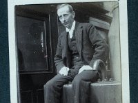 Photos from a British navy Lighthouses of Ireland collection.: Expedition Member. - Lyons00-20902.jpg  Negatives of images of the Lighthouses of Ireland (were photographed in 1905 by members of the British Navy) were scanned on request by Liam Lyons and some are shown here. Pictured member of the British Navy expedition. : 1995 Member of the Expedition Party 1.tif, Light Houses, Lyons collection