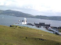 Clare Island Lighthouse, 1994. - Lyons00-20922.jpg  Robert Timmermans from Belgium was proprietor of the Lighthouse at this time. : 19940830 Clare Island Light House 11.tif, Light Houses, Lyons collection