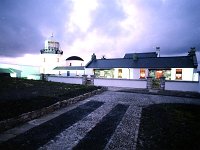 Clare Island Lighthouse, 1994. - Lyons00-20930.jpg  Robert Timmermans from Belgium was proprietor of the Lighthouse at this time. : 19940830 Clare Island Light House 19.tif, Light Houses, Lyons collection