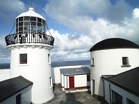 Clare Island Lighthouse, 1994. - Lyons00-20939.jpg  Robert Timmermans from Belgium was proprietor of the Lighthouse at this time. : 19940830 Clare Island Light House 4.tif, Light Houses, Lyons collection