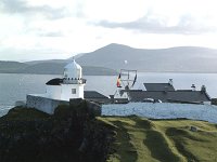 Clare Island Lighthouse, 1994. - Lyons00-20941.jpg  Robert Timmermans from Belgium was proprietor of the Lighthouse at this time. : 19940830 Clare Island Light House 6.tif, Light Houses, Lyons collection