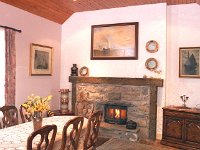 Clare Island Lighthouse, 1994. - Lyons00-20945.jpg  Dining area in the Lighthouse on Clare Island. : 19940830 Dining Area.tif, Light Houses, Lyons collection