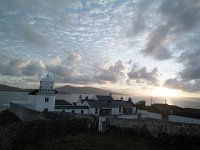 Sunrise at 5.30 AM at the Lighthouse on Clare Island, August 1994. - Lyons00-20952.jpg  Sunrise at 5.30 AM. The Lighthouse on Clare Island. Robert Timermans from Belgium proprietor of the Lighthouse who had spent his working life in South Africa. It was subsequently bought by a lady from London who resold it. The new owner never lived there. : 19940830 Sunrise showing the Light House 1.tif, 19940830 Sunset showing the Light House 1.tif, Light Houses, Lyons collection