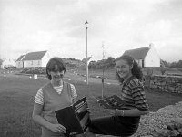 Two Louisburgh girls who secured scholarships to Duluth University, August 1982. - Lyons0018246.jpg  Two Louisburgh girls who secured scholarships to Duluth University, August 1982. : 198208 Louisburgh students.tif, Louisburgh, Lyons collection