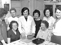 Louisburg ladies attending Guest Housekeepers course. - Lyons0018267.jpg  Louisburg ladies attending Guest Housekeepers course. Eimear Cadden, Home Economics teacher. May 1966. : 19660523 Louisburg Ladies.tif, 19660523 Louisburgh Ladies.tif, Farmers Journal, Louisburgh, Lyons collection