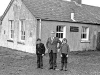 Killaghdoon National School, December 1975. - Lyons0018388.jpg  Killaghdoon National School, December 1975. : 19751202 Killaghdoon National School.tif, Coinneal, Louisburgh, Lyons collection