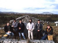 Archaeological and historical research by French students, Louisburgh, April 1987. - Lyons0018498.jpg  Students with lecturer Jim O' malley.  Archaeological & historical Research by Louisburgh students, April 1987. : 19870407 Archaeological & Historical Research by Louisburgh Stud, 19870407 Archaeological & Historical Research by Louisburgh Students 5.tif, Farmers Journal, Louisburgh, Lyons collection