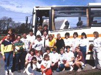 Duluth students at Louisburgh Holiday Homes, May 1987. - Lyons0018504.jpg  Duluth students at Louisburgh Holiday Homes, May 1987. : 19870501 Duluth Students at Louisburgh Holiday Homes 1.tif, 19870501 Duluth Students at Louisburgh Holiday Homes 2.tif, Farmers Journal, Louisburgh, Lyons collection