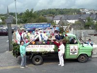 Louisburgh ICA float for the parade, May 1987. - Lyons0018513.jpg  Louisburgh ICA float for the parade, May 1987. : 19870528 Louisburgh ICA.tif, Louisburgh, Lyons collection