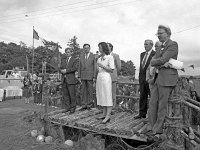 Official opening of Granuaile Resource Centre, Louisburgh, June 1988. - Lyons0018530.jpg  Granuaile biographer Ann Chambers speaking at the official opening of Granuaile Resource Centre, Louisburgh, June 1988.  L-R : Enda Kenny TD; Padraig Flynn; Justin Salmon, Granuaile Committee; Denis Gallagher T.D. Minister; Martin Joe O' Toole, Senator; Vincent O' Loughlin, Chairman Granuaile Heritage Centre. : 19880618 Granuaile Resource Centre 10.tif, Louisburgh, Lyons collection