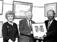 Presentation to Martin J O'Toole Chairman Mayo County Counci. - Lyons0018562.jpg  Presentation to Martin J O'Toole Chairman Mayo County Council by Merle and Austin Bergen, Louisburgh, July 1993. : 19930724 Presentation to Martin Joe O'Toole 2.tif, Louisburgh, Lyons collection