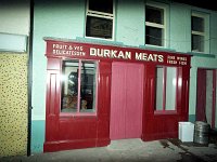 The Durkans' Butcher shop Louisburgh, May 1998. - Lyons0018577.jpg  The Durkans' Butcher shop Louisburgh, May 1998. : 19980515 Durkan's Butcher Shop.tif, Louisburgh, Lyons collection