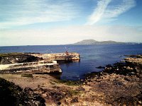 Roonagh pier, Louisburgh, 2002 - Lyons0018584.jpg  Roonagh pier, Louisburgh, where the ferry leaves for Clare island. August 1999. : 19990810 Roonagh Pier.tif, Louisburgh, Lyons collection