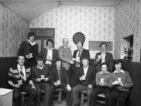 Winning darts team in Ballycroy, April 1980 - Lyons0018654.jpg  Winning darts team in Ballycroy, April 1980