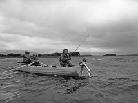 Newport House, 1978. - Lyons00-20870.jpg  Fishing in Beltra Lake.