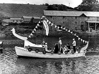 Newport Festival, August 1966. - Lyons0016303.jpg  Newport Festival, August 1966. Grainne Uaile Queen arriving at Newport for the festival. : 196608 Newport Festival 10.tif, Lyons collection, Newport