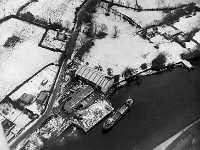 Aerial view of Clew Bay Seaweed, February 1970. - Lyons0016312.jpg  Aerial view of Clew Bay Seaweed, February 1970.