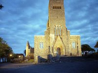 Evening scene Newport Church, May 1988. - Lyons0016346.jpg  Evening scene Newport Church, May 1988. : 198805 Newport Church.tif, Lyons collection, Newport