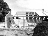 Myles Staunton's new seaweed factory being built in Newport, March 1969. - Lyons0016375.jpg  Myles Staunton's new seaweed factory being built in Newport, March 1969. : 19690716 Building in progress 2.tif, Lyons collection, Newport