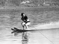 Water skiing in Newport.. - Lyons0016418.jpg  Johnny and Maureen Mc Govern water skiing in Newport, September 1972. : 19720927 Water skiing in Newport 6.tif, Lyons collection, Newport