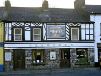 Frankie Chamber's Pub, Newport 1980. - Lyons0016481.jpg  Frank Chambers pub in Newport, member of Mayo County Council. November 1980. : 1980 Misc, 19801123 Frankie Chamber's Pub.tif, Lyons collection, Newport