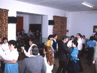 Derrada dancers and musicians, Newport 1987. - Lyons0016493.jpg  Dancing the night away at the weekly Deradda set-dancing nights.Newport, November 1987. : 19871126 Deradda Dancers 2.tif, 19871126 Derrada Dancers 2.tif, Farmers Journal, Lyons collection, Newport