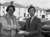 Cheque Presentation to Swinford Mart - Lyons0008761.jpg  Solicitor Charles Kelly presenting cheque to Swinford Mart.