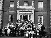 Nuns, teachers & pupils at Swinford Secondary School. - Lyons0008832.jpg  Nuns, teachers & pupils at Swinford Secondary School.