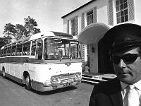 Belclare House, 1969. - Lyons00-21376.jpg  John Healy's new coach for bringing hotel guests for scenic tours of the West. : 19690625 John Healy's new coach 1.tif, Belclare House, Lyons collection