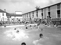 Belclare House, 1975. - Lyons00-21417.jpg  Swimming Pool. : 19750701 Swimming pool in Belclare House 10.tif, Belclare House, Lyons collection