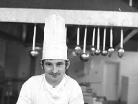 Head Chef, Hotel Westport June 1970. - Lyons0019742.jpg  Hotel Westport. Head chef Tom Nestor, June 1970. : 19700626 Hotel Westport 3.tif, Lyons collection, Westport Developing