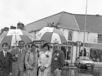 Judging of Entente Florale, August1972. - Lyons0019753.jpg  Judging of Entente Florale, August 1972. Judges with local sponsor, Noel Kavanagh second from the left Supervalue with the European judges. : 19720825 Judging of Entente Floral 1.tif, Lyons collection, Westport Developing