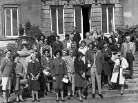 Irish Georgian Society at Westport House, 1965 - Lyons0018860.jpg  Irish Georgian Society at Westport House, 1965