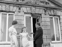 Fr Horan at Westport House, June 1971. - Lyons0018896.jpg  Fr Horan hypnotising his neice before the act, WEstport House June 1971