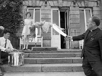 Fr Ritchie Horan performing his magic, Westport House June 1971. - Lyons0018897.jpg  Fr Ritchie Horan performing his magic, Westport House June 1971