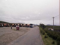 Westport House Caravans parked at Killary shop, July 1981 - Lyons0018986.jpg  Westport House Caravans parked at Killary shop, July 1981