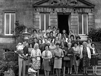 Clara ICA ladies visiting Westport House, July 1966 - Lyons0019085.jpg  Clara ICA ladies visiting Westport House, July 1966. At front left Lord and Lady Altamont and their two children. : 19660703 Clara ICA ladies visiting Westport House.tif, Lyons collection, Westport House