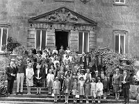 Headford School children visiting Westport House - Lyons0019087.jpg  Headford School children visiting Westport House, July 1966. At left Lord Jeremy Altamont & Lady Jennifer Altamont. : 19660715 Headford School children visiting Westport House.tif, Lyons collection, Westport House