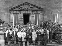 Mountmellick ICA visiting Westport House - Lyons0019088.jpg  Mountmellick ICA visiting Westport House, July 1966. Lord Altamont in the front row to the right. : 19660715 Mountmellick ICA visiting Westport House.tif, Lyons collection, Westport House