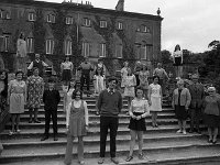 Westport House staff with Lord Altamont, August 1971.. - Lyons0019232.jpg  Westport House staff with Lord Altamont, August 1971.