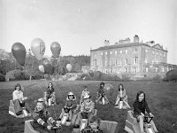 Kiddie cars on the lawn of Westport House , March 1975 - Lyons0019359.jpg  Kiddie cars on the lawn of Westport House , March 1975