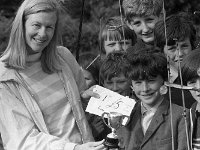 Childrens' Fishing Competttions in Westport House, July 1975. - Lyons0019368.jpg  Childrens' Fishing Competttions in Westport House, July 1975.