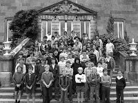 Boy and Girl Scouts in Westport House, July 1976. - Lyons0019480.jpg  Boy and Girl Scouts in Westport House, July 1976.