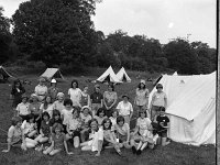 Girl Scouts at Westport House, July 1976.. - Lyons0019485.jpg  Girl Scouts at Westport House, July 1976.