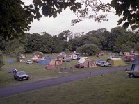 Camping at Westport House, August 1976 - Lyons0019487.jpg  Camping at Westport House, August 1976.