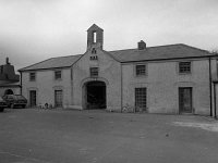 Restoring old farmyard building, February 1979. - Lyons0019561.jpg  Restoring old farmyard building, February 1979. : 19790226 Restoring old farmyard building.tif, Development at Westport House, Lyons collection, Westport House