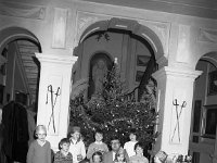 Children in Westport House at Christmas time, December 1981 - Lyons0019587.jpg  Children in Westport House at Christmas time, December 1981