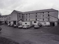 Farmyard buildings at Westport House before renovations, November 1983 - Lyons0019633.jpg  Farmyard buildings at Westport House before renovations, November 1983