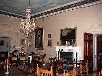 Interior of Westport House, November 1986. - Lyons0019684.jpg  Another view of the dining room.  Interior of Westport House, November 1986. : 19861113 Interior of Westport House 20.tif, Lyons collection, MTM productions for Don Geraghty, Westport House