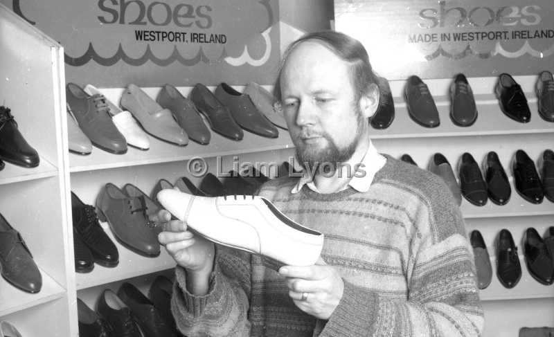 West Coast Shoe Company, Westport, February 1985.